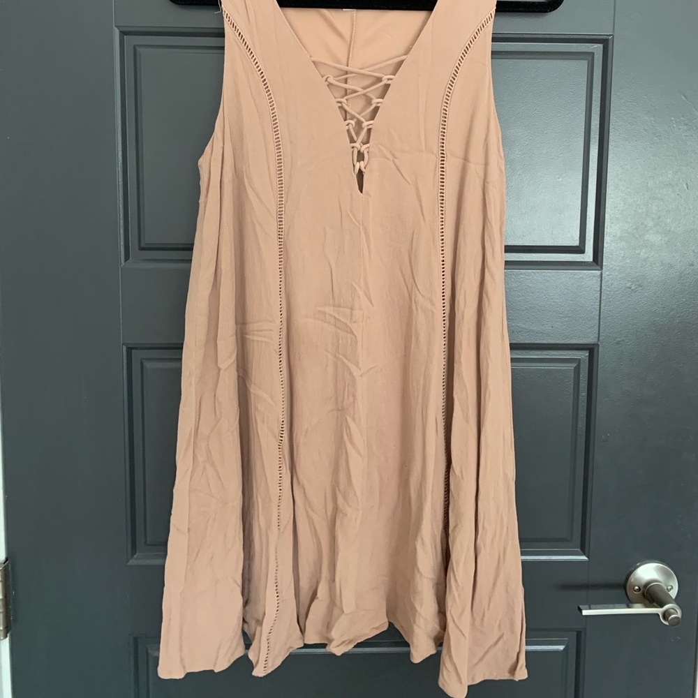 Rusty pink dress